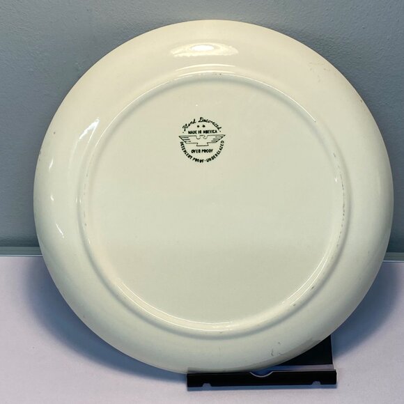 Vintage Stetson Marcrest Dinnerware Misty Pine Cone Dinner Plate 9.5" MCM Retro - Picture 9 of 12